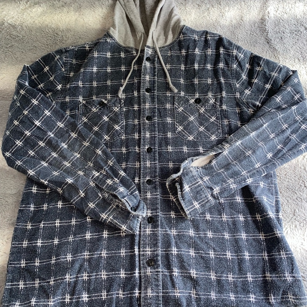 Unionbay Hooded Flannel